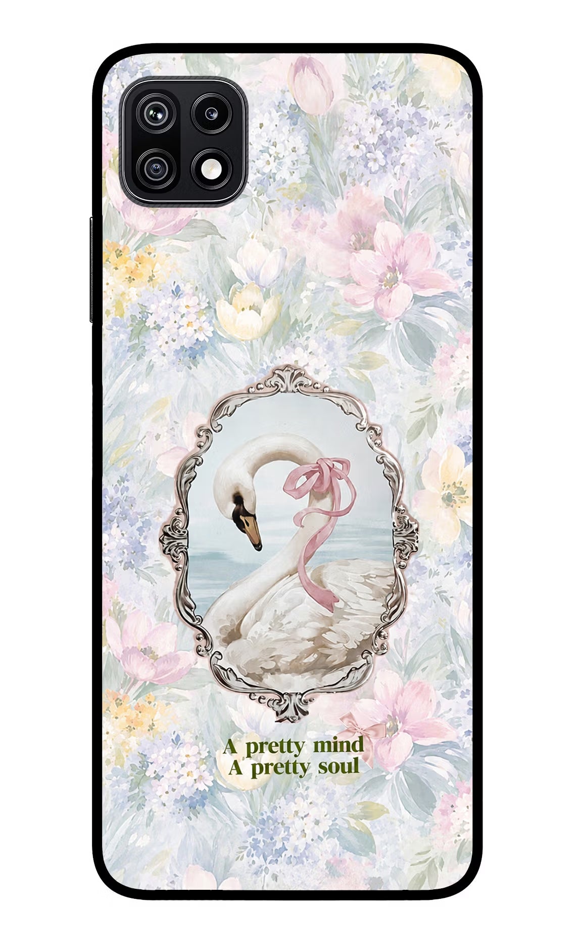 Pretty Mind Pretty Soul Samsung F42 5G Glass Case