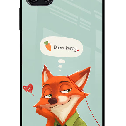 Nick Charm Samsung F42 5G Glass Case Back Cover by Casekaro
