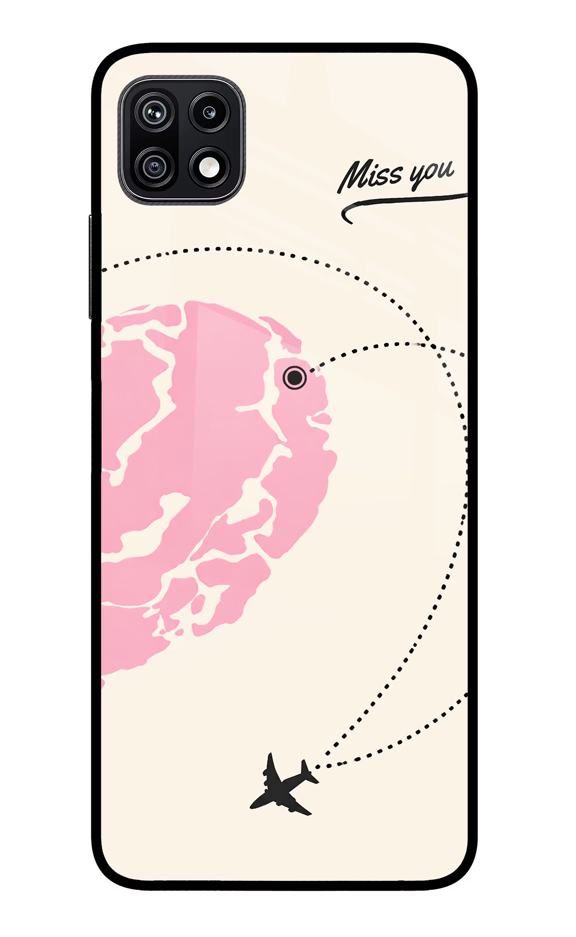 Miss Orbit Samsung F42 5G Glass Case