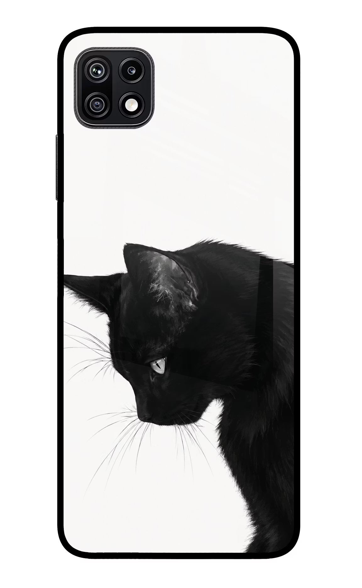 Shadow Gaze Samsung F42 5G Glass Case