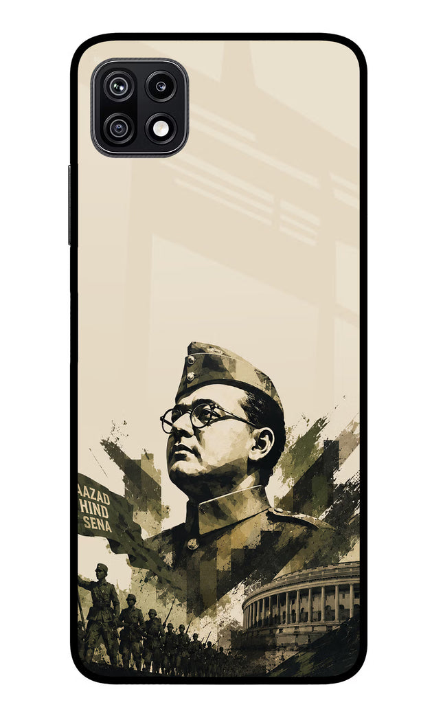 Netaji Rising Samsung F42 5G Glass Case