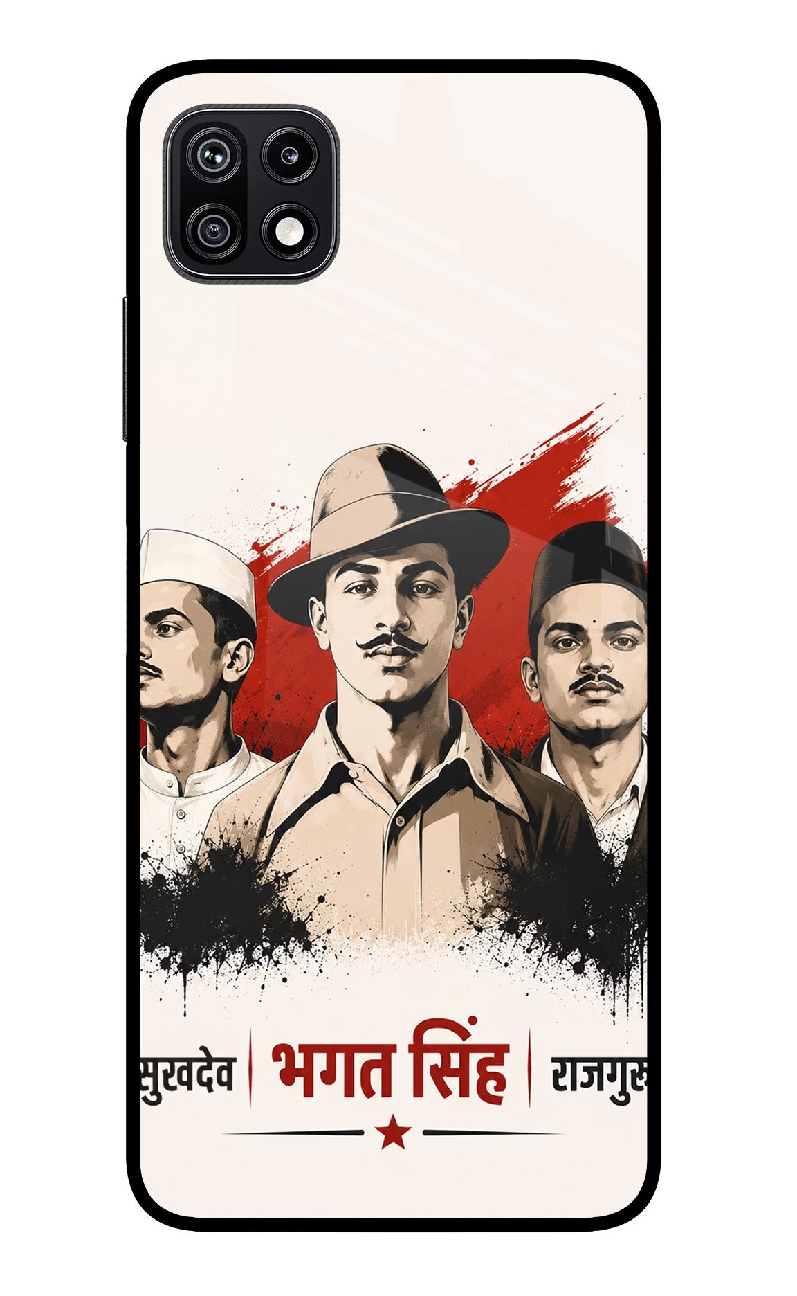 Sardar Patel Iron Will Samsung F42 5G Glass Case