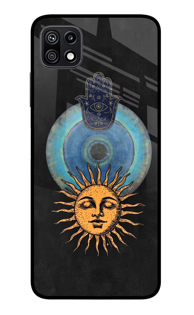 Divine Sun Samsung F42 5G Glass Case