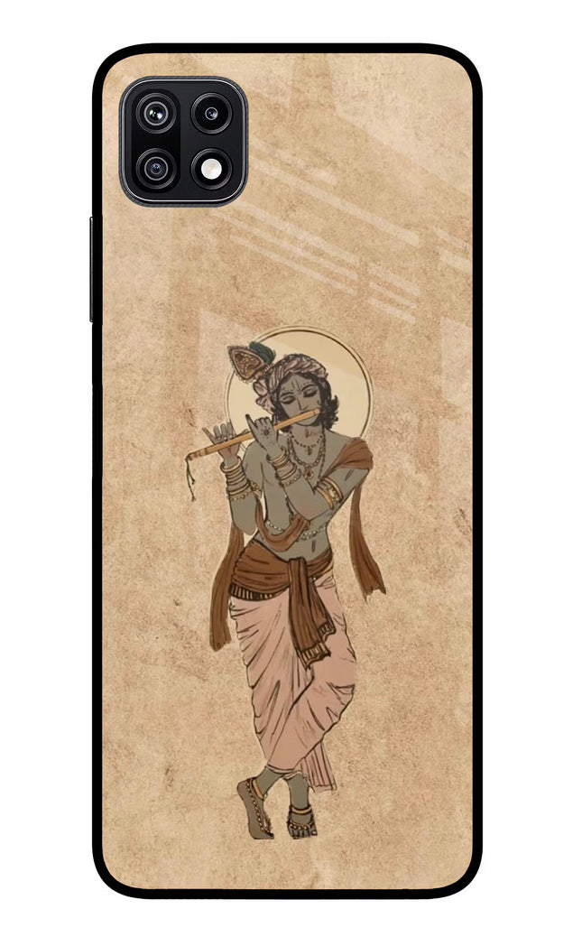 Krishna Samsung F42 5G Glass Case