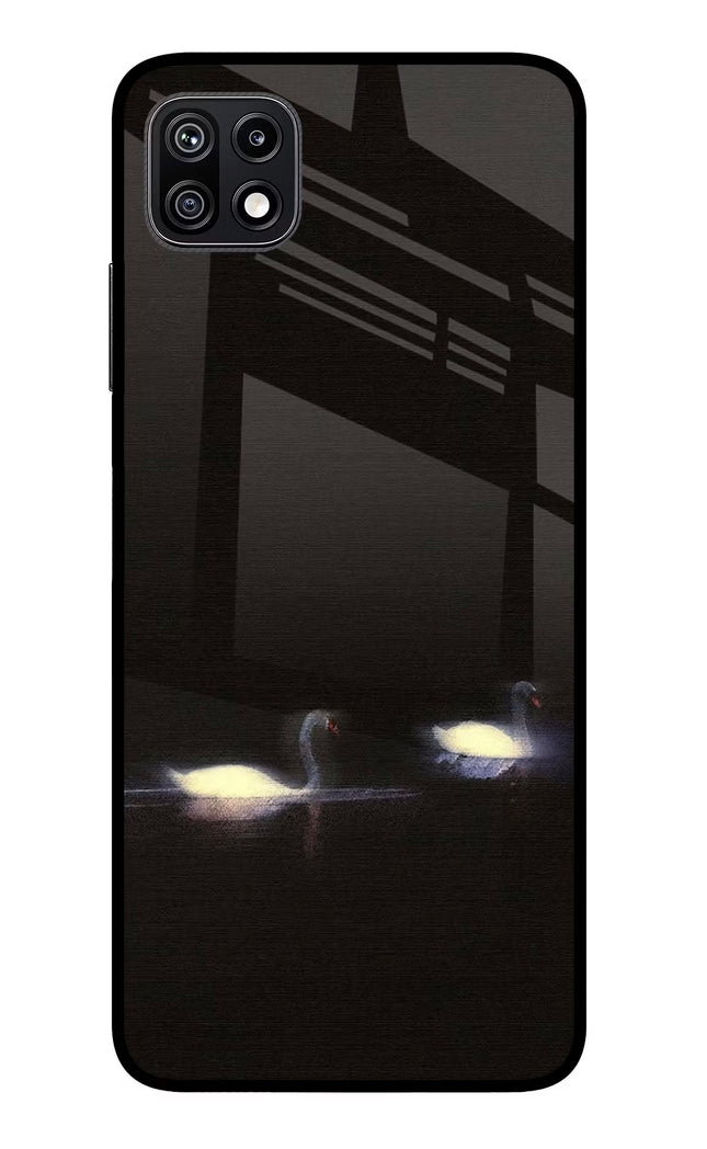 Silent Swans Samsung F42 5G Glass Case