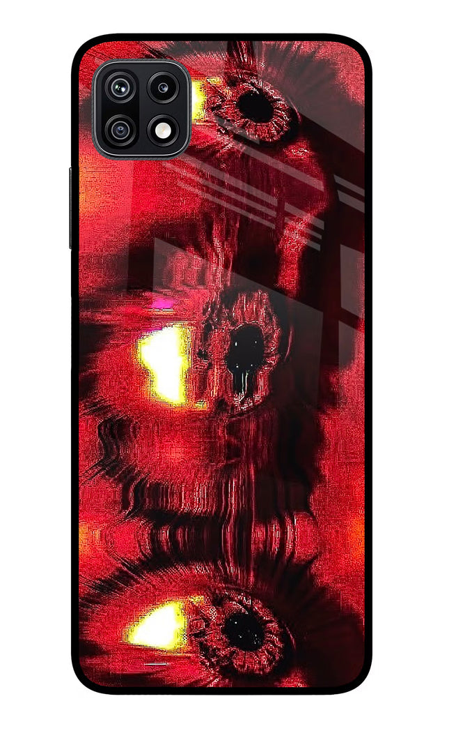 Fire Eye Samsung F42 5G Glass Case