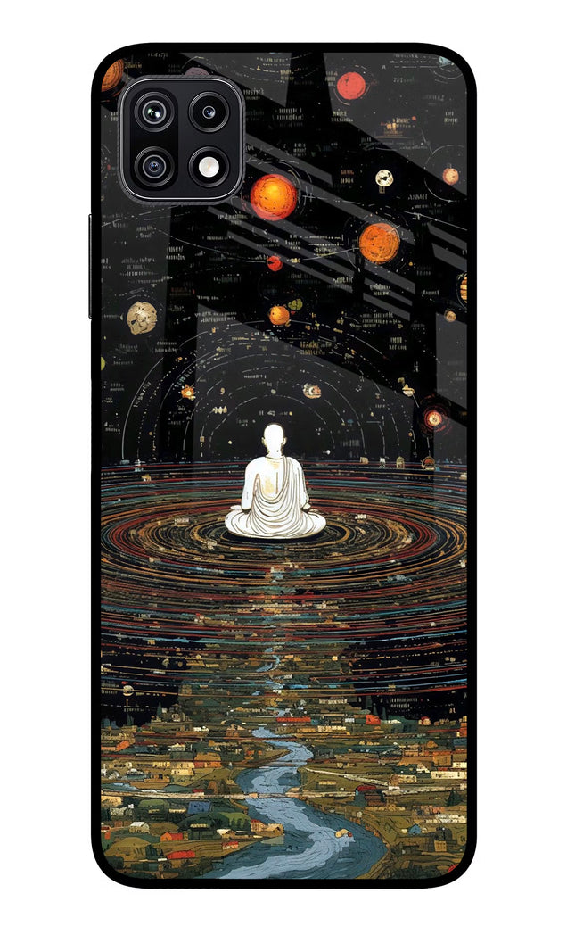 Space Monk Samsung F42 5G Glass Case
