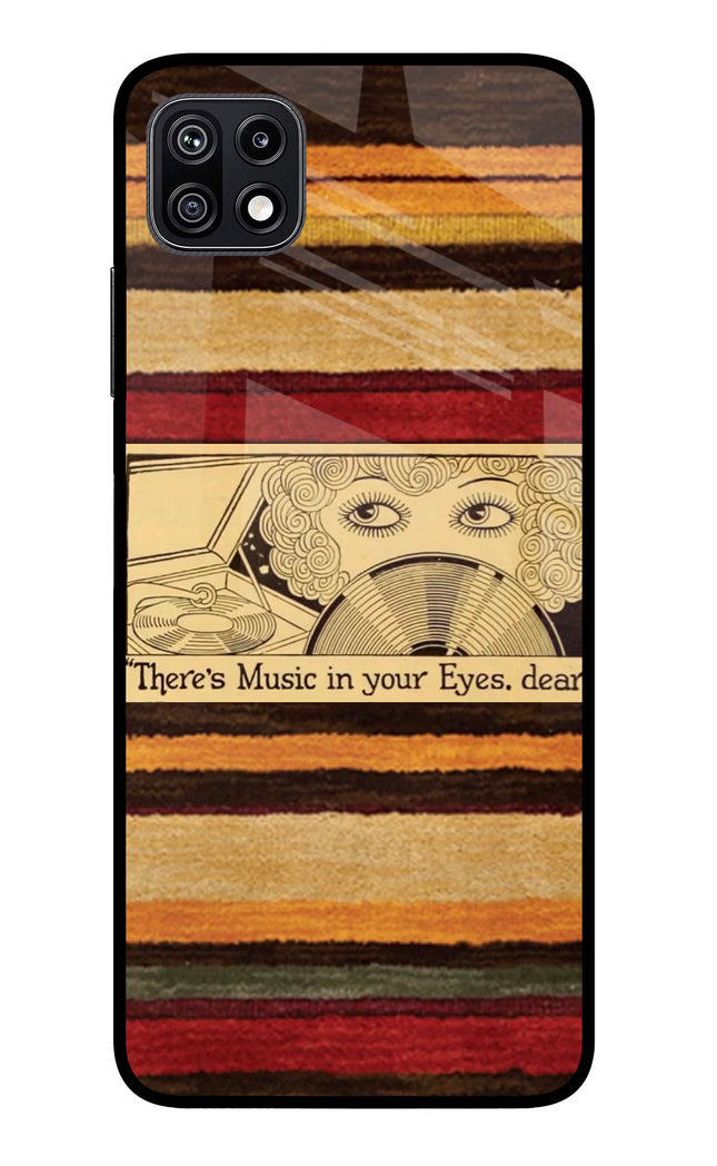 Vinyl Stripes Samsung F42 5G Glass Case