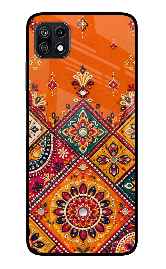 Kutch Glow Samsung F42 5G Glass Case