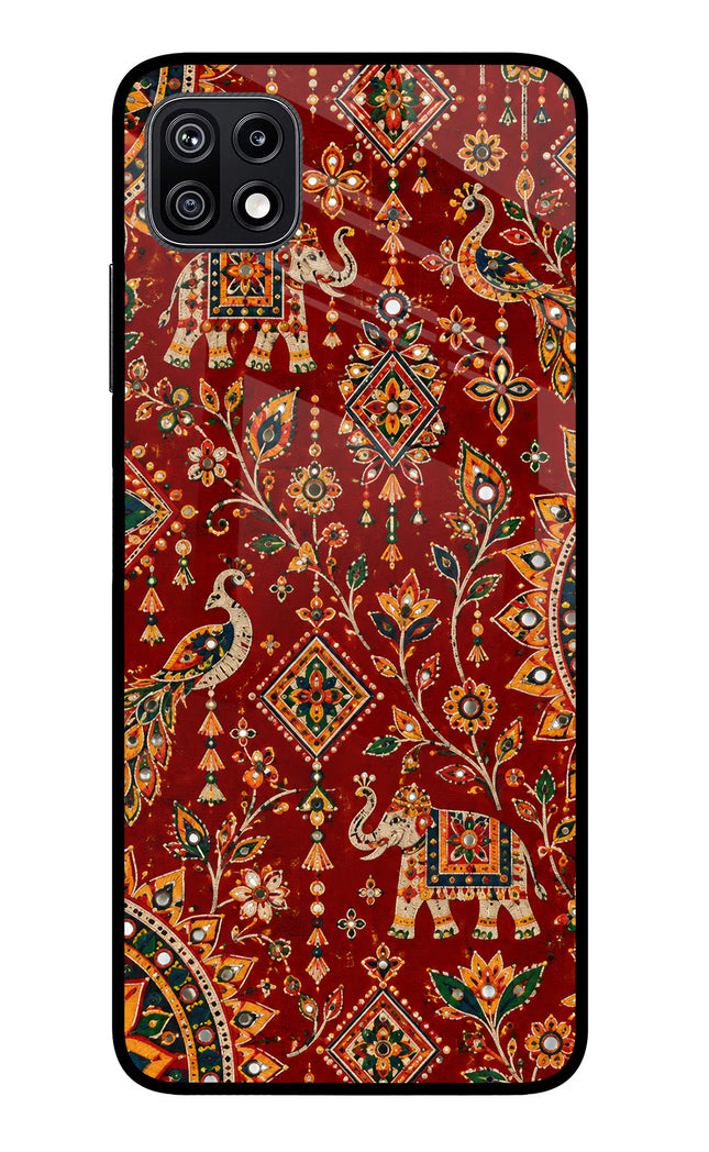 Laal Riwaaz Samsung F42 5G Glass Case