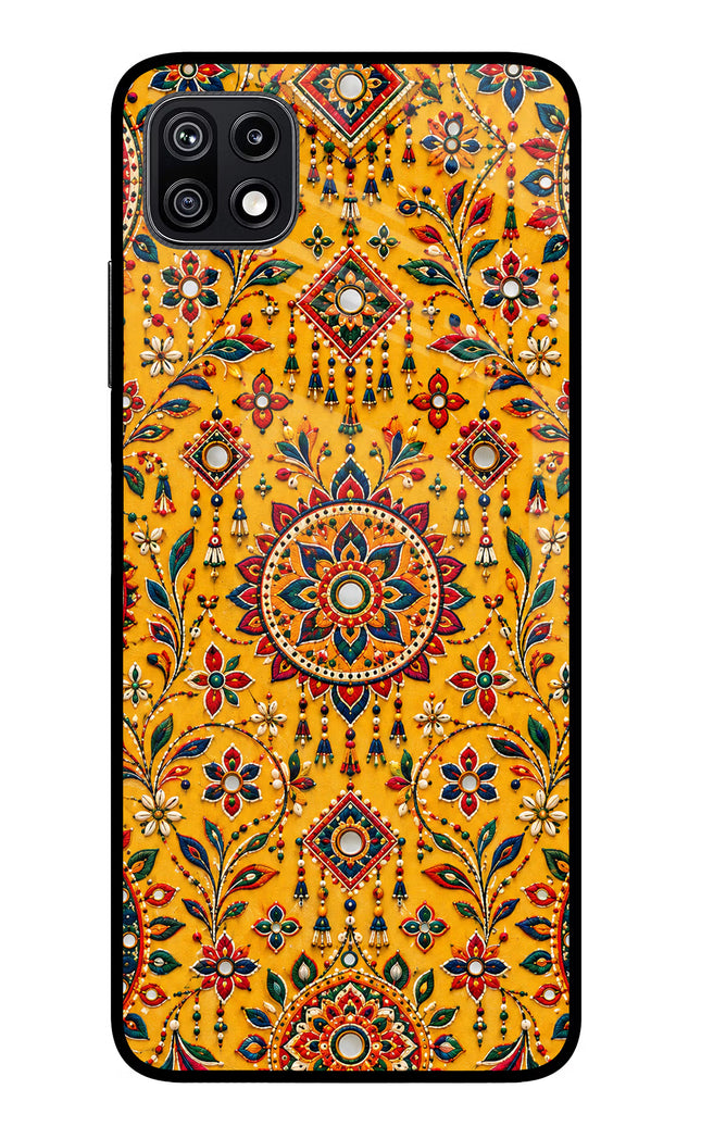 Sunlit Aura Samsung F42 5G Glass Case