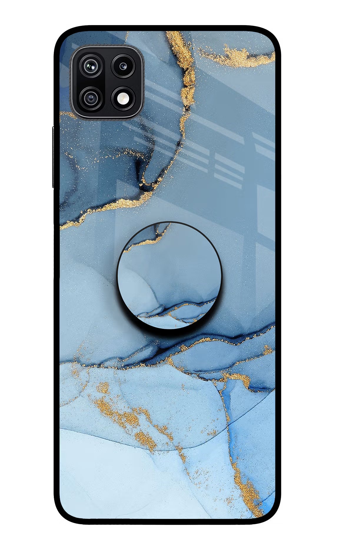 Blue Marble Samsung F42 5G Pop Case by Casekaro