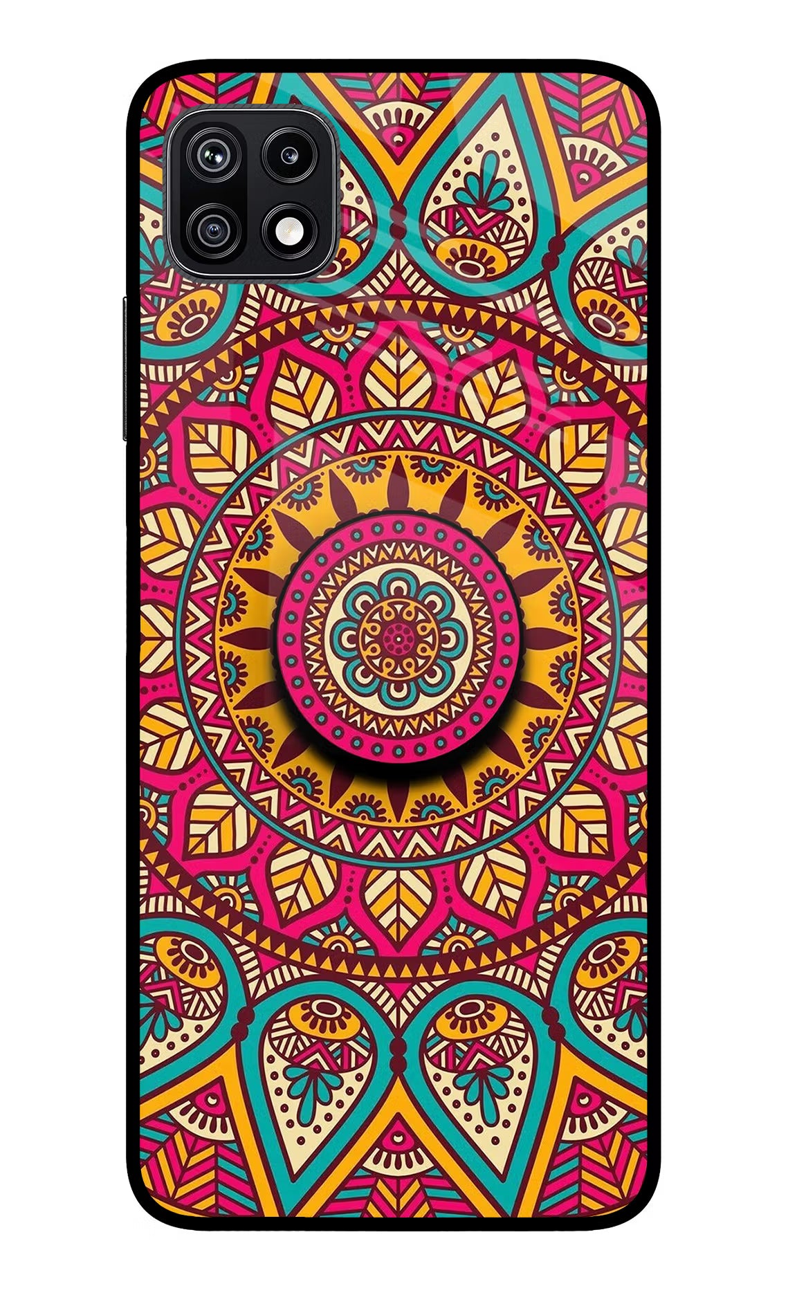 Mandala Samsung F42 5G Pop Case by Casekaro