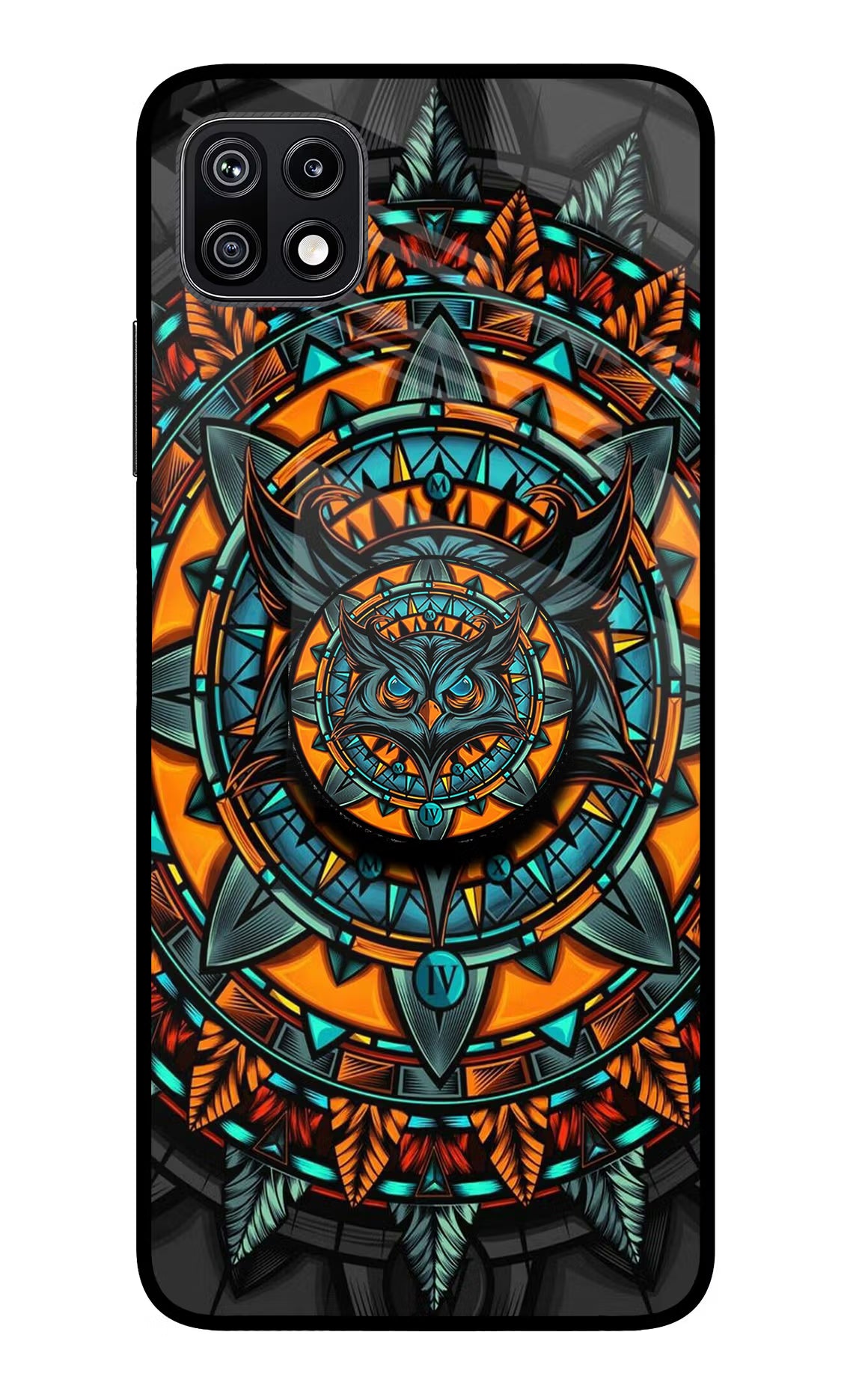 Angry Owl Samsung F42 5G Pop Case by Casekaro