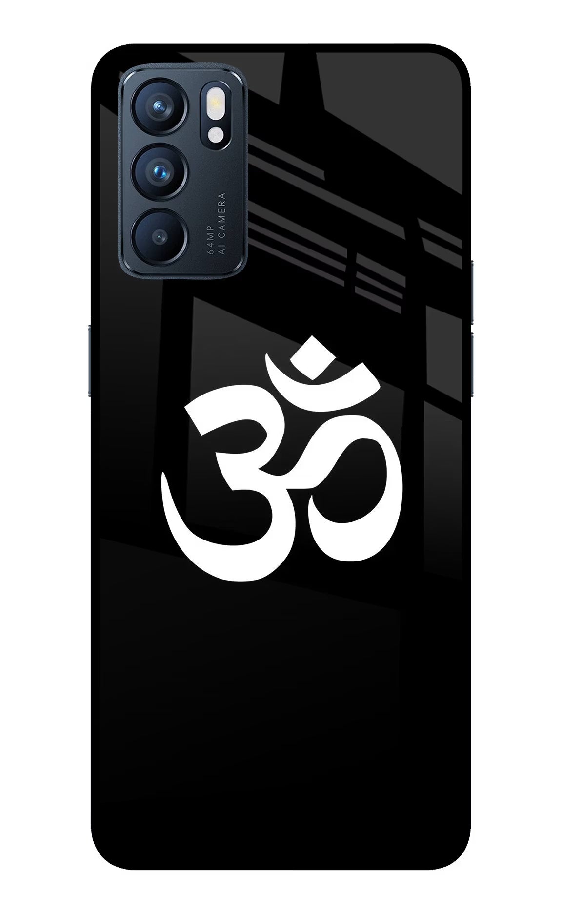 Om Oppo Reno6 5G Glass Case