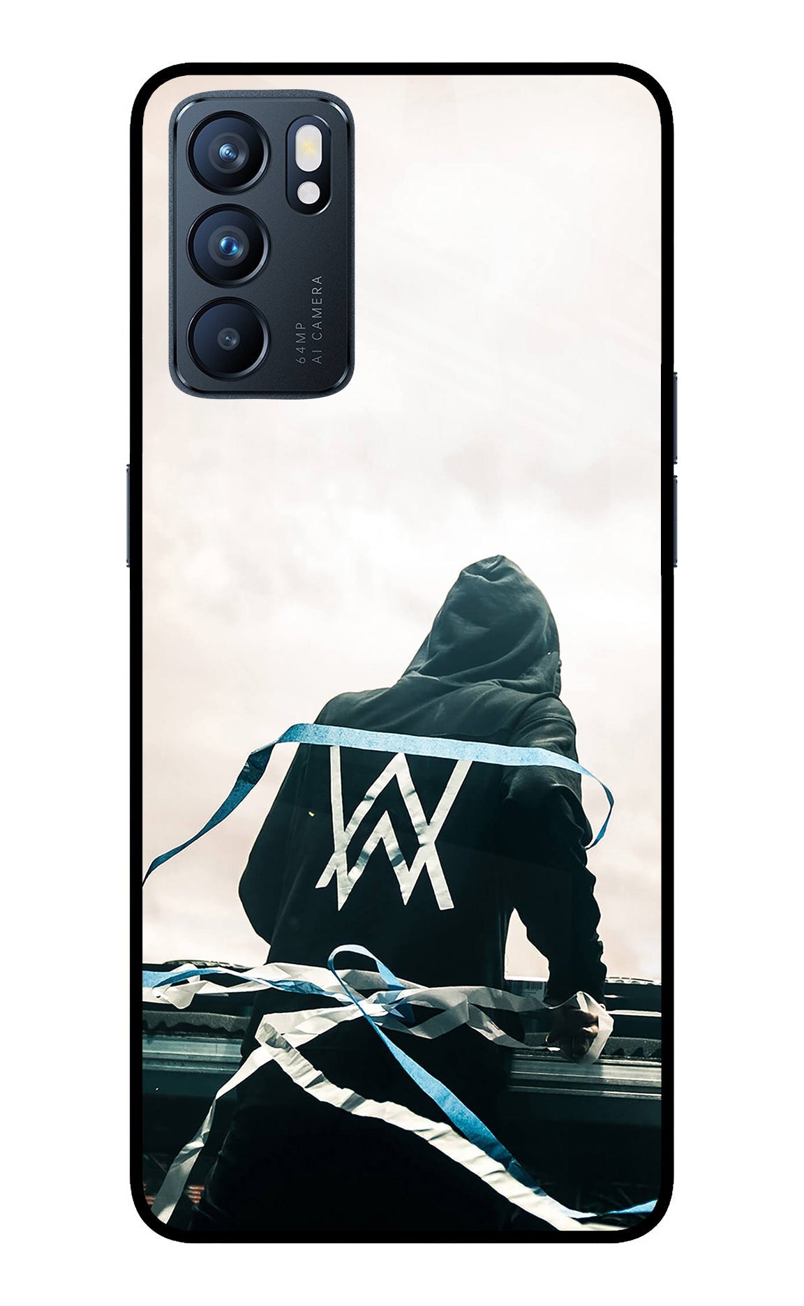 Alan Walker Oppo Reno6 5G Glass Case