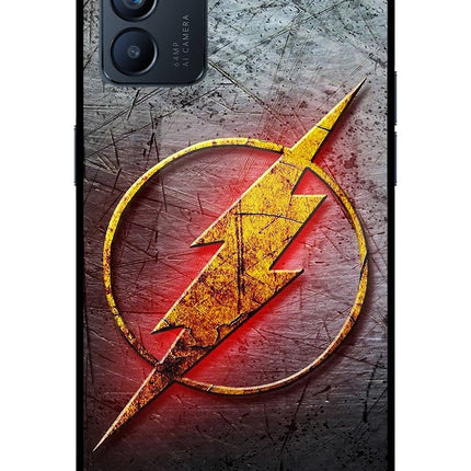 Flash Oppo Reno6 5G Glass Case Back Cover by Casekaro