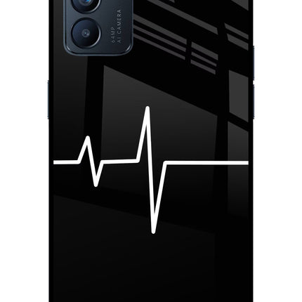 Heart Beats Oppo Reno6 5G Glass Case Back Cover by Casekaro