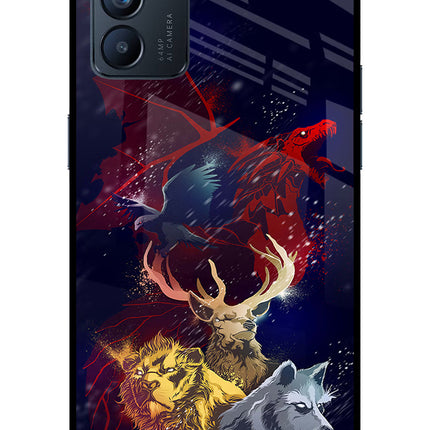 Game Of Thrones Oppo Reno6 5G Glass Case Back Cover by Casekaro