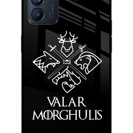 Valar Morghulis | Game Of Thrones Oppo Reno6 5G Glass Case Back Cover by Casekaro