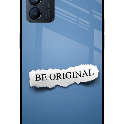 Be Original Oppo Reno6 5G Glass Case Back Cover by Casekaro