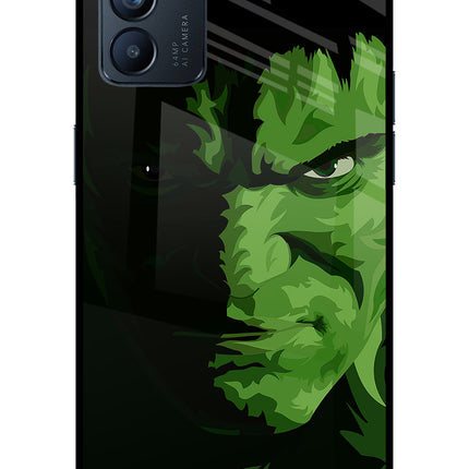 HULK Oppo Reno6 5G Glass Case Back Cover by Casekaro