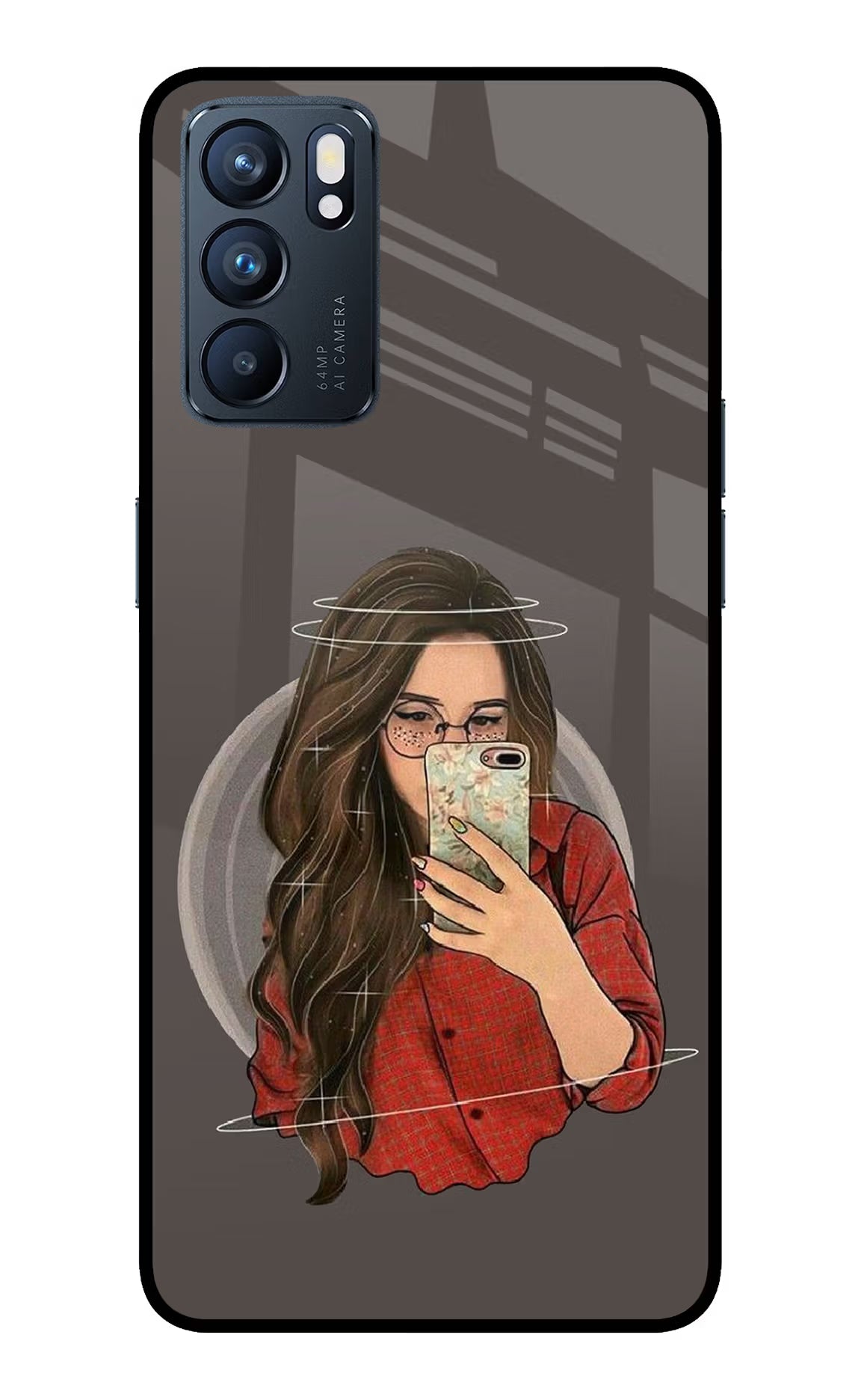 Selfie Queen Oppo Reno6 5G Glass Case