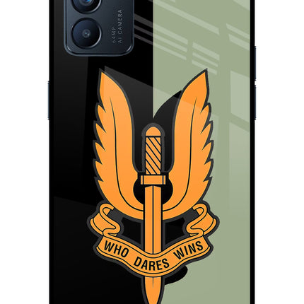 Balidan Logo Oppo Reno6 5G Glass Case Back Cover by Casekaro