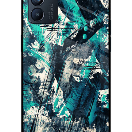 Artwork Oppo Reno6 5G Glass Case Back Cover by Casekaro