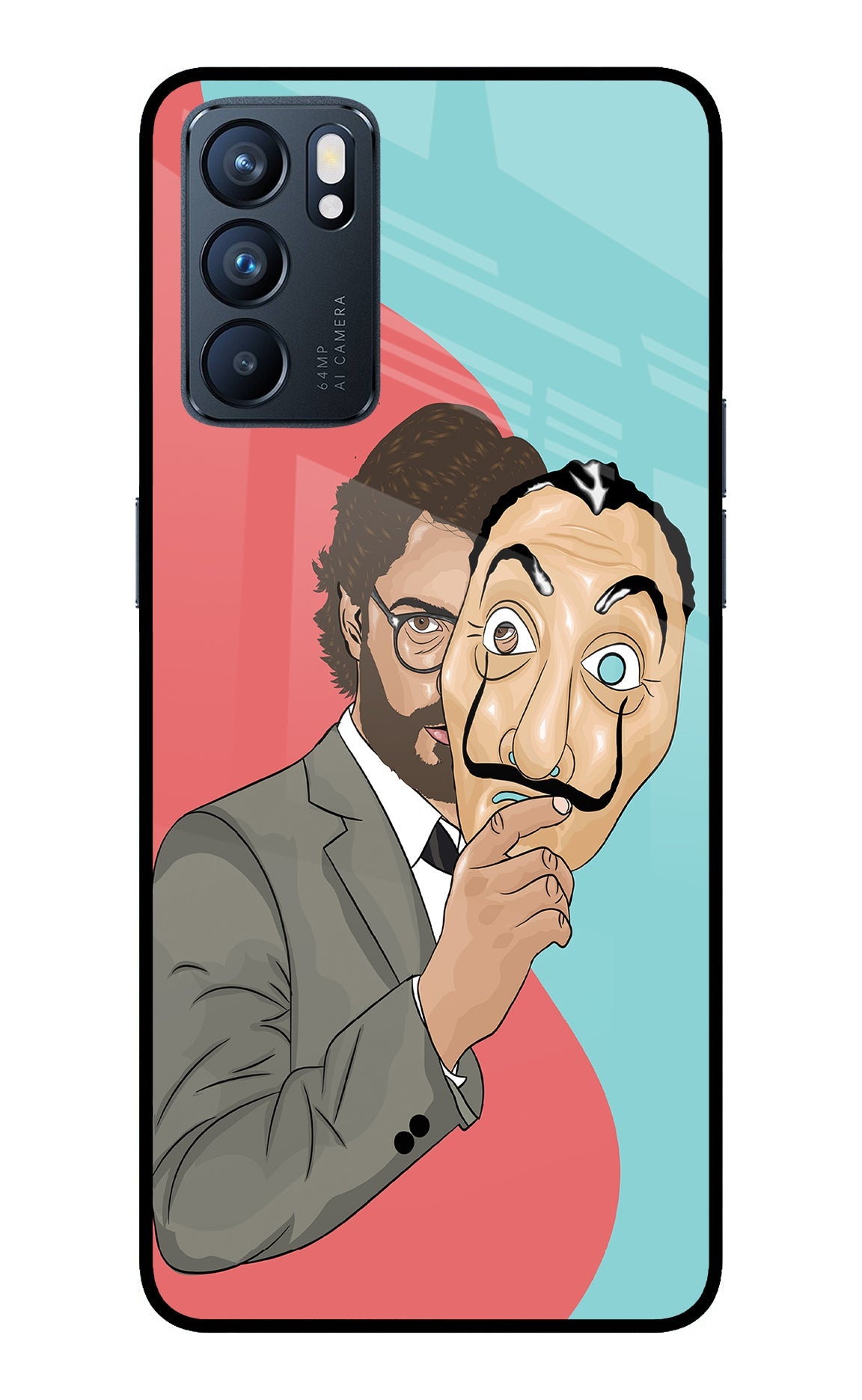 Professor Oppo Reno6 5G Back Cover