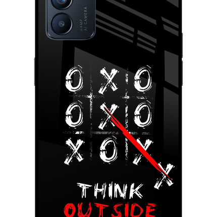 Think out of the BOX Oppo Reno6 5G Glass Case Back Cover by Casekaro