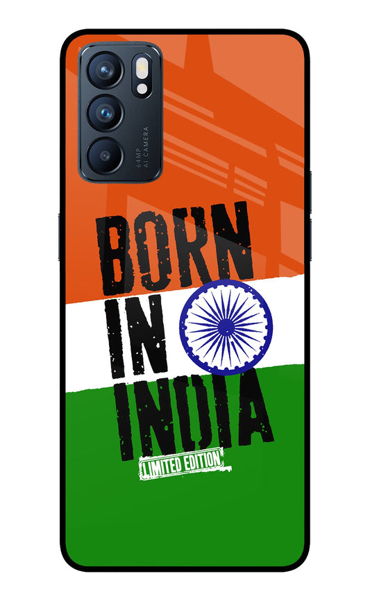 Born in India Oppo Reno6 5G Glass Case