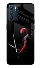 Deadpool Oppo Reno6 5G Glass Case