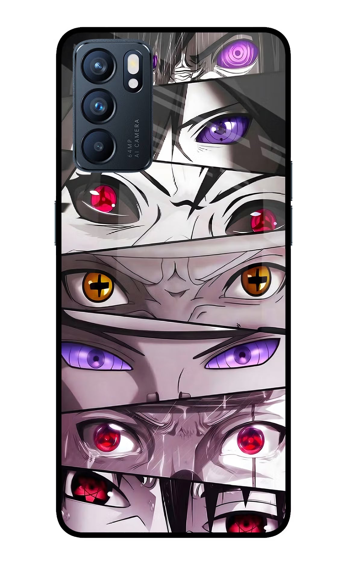 Naruto Anime Oppo Reno6 5G Glass Case