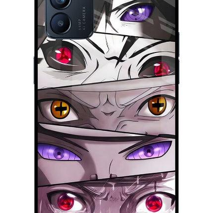 Naruto Anime Oppo Reno6 5G Glass Case Back Cover by Casekaro