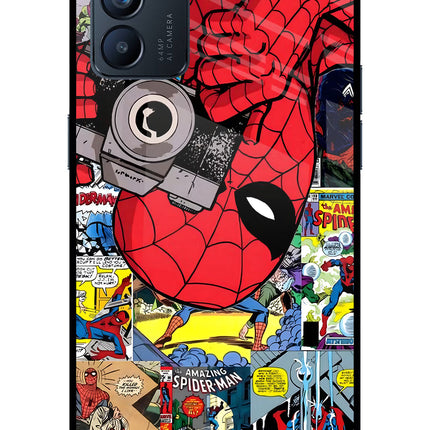 Spider Man Oppo Reno6 5G Glass Case