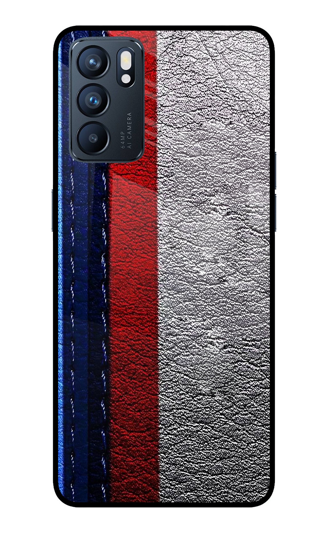 BMW Stripes Oppo Reno6 5G Back Cover