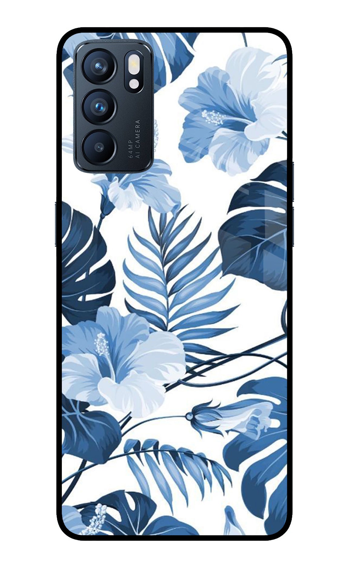 Fabric Art Oppo Reno6 5G Back Cover