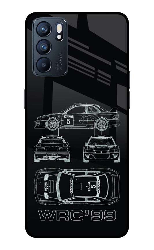 WRC'99 Oppo Reno6 5G Glass Case