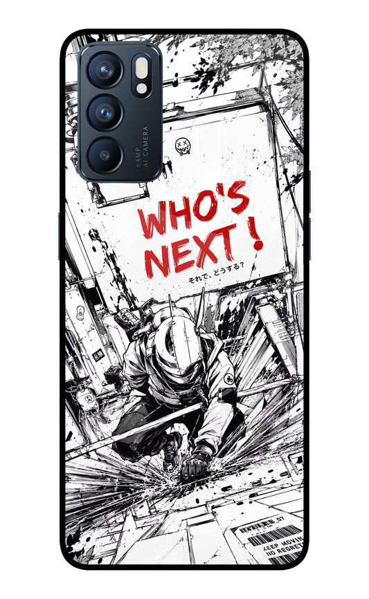 Who's Next Oppo Reno6 5G Glass Case