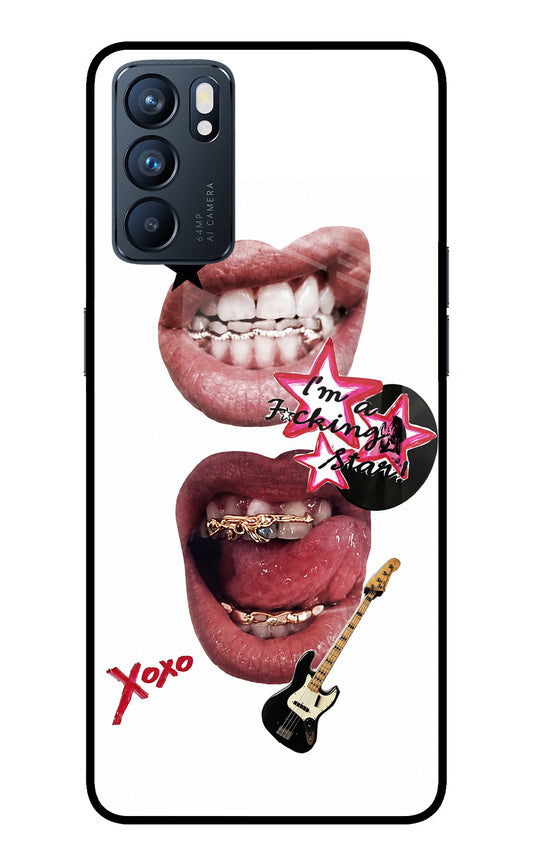 Rockstar Oppo Reno6 5G Glass Case