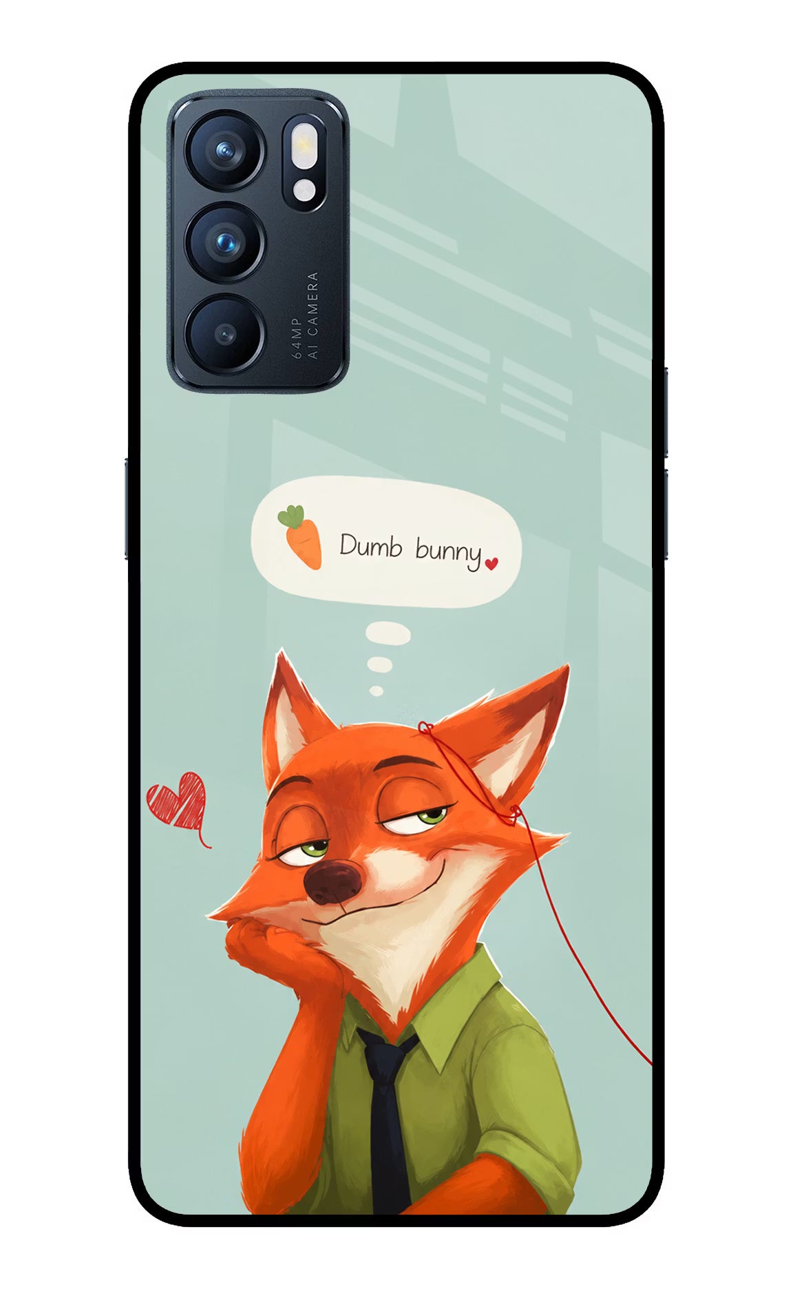 Nick Charm Oppo Reno6 5G Glass Case