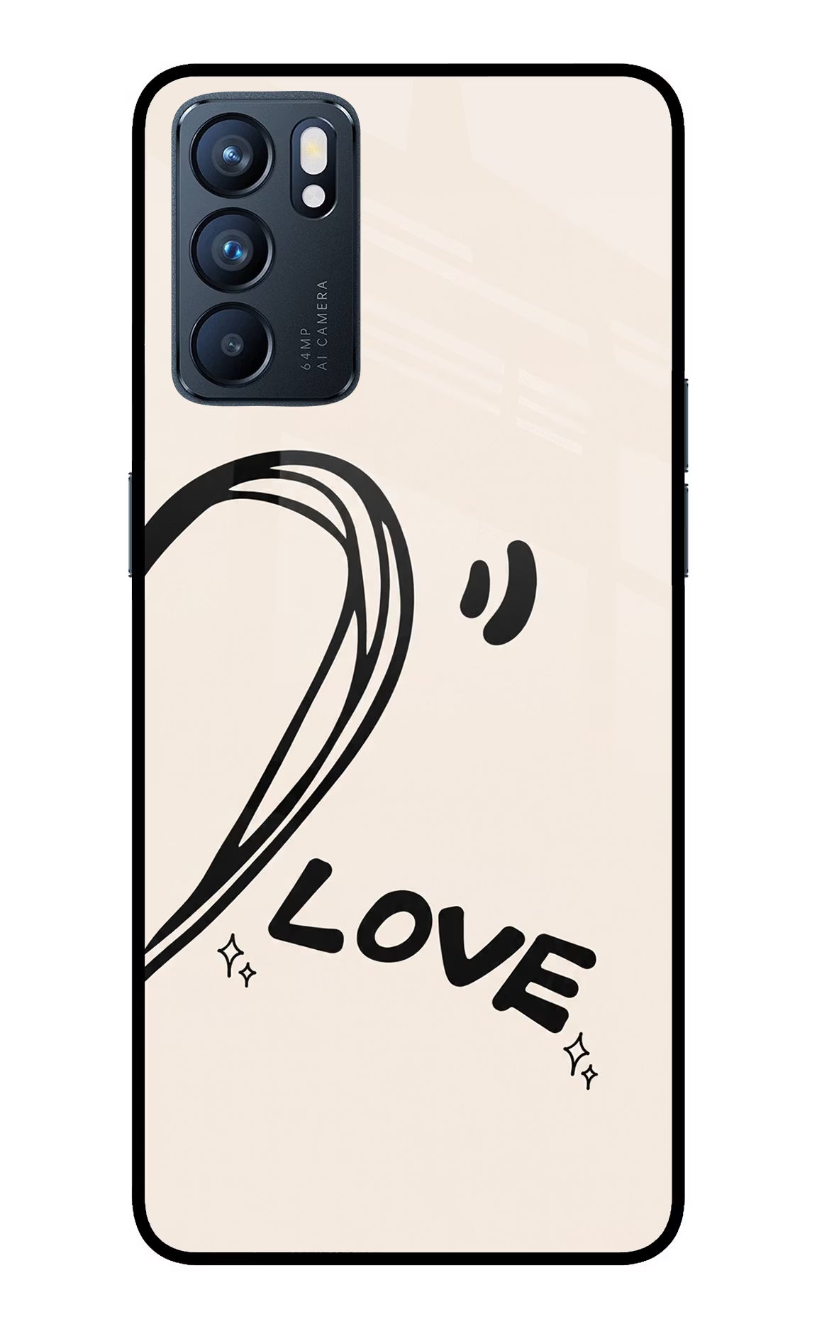 Soul Line Oppo Reno6 5G Glass Case