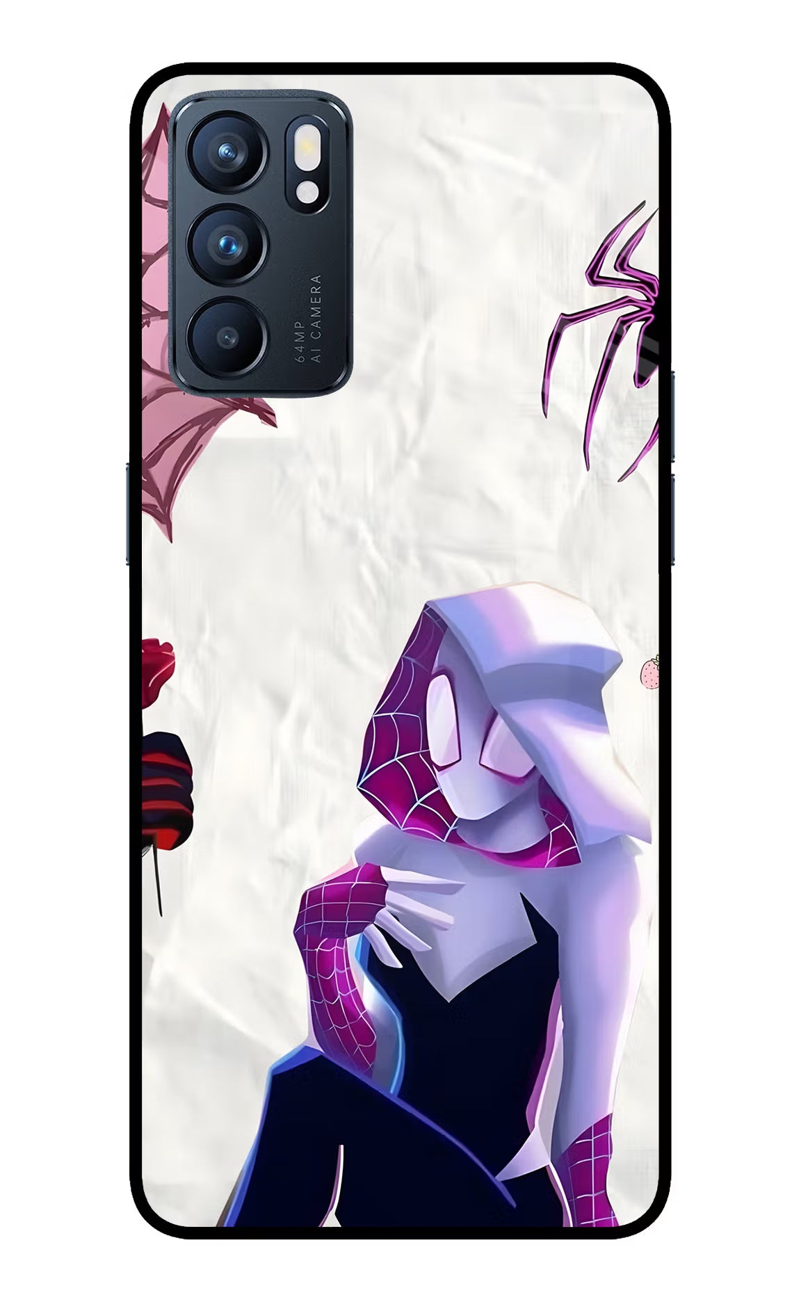 Gwen Verse Oppo Reno6 5G Glass Case