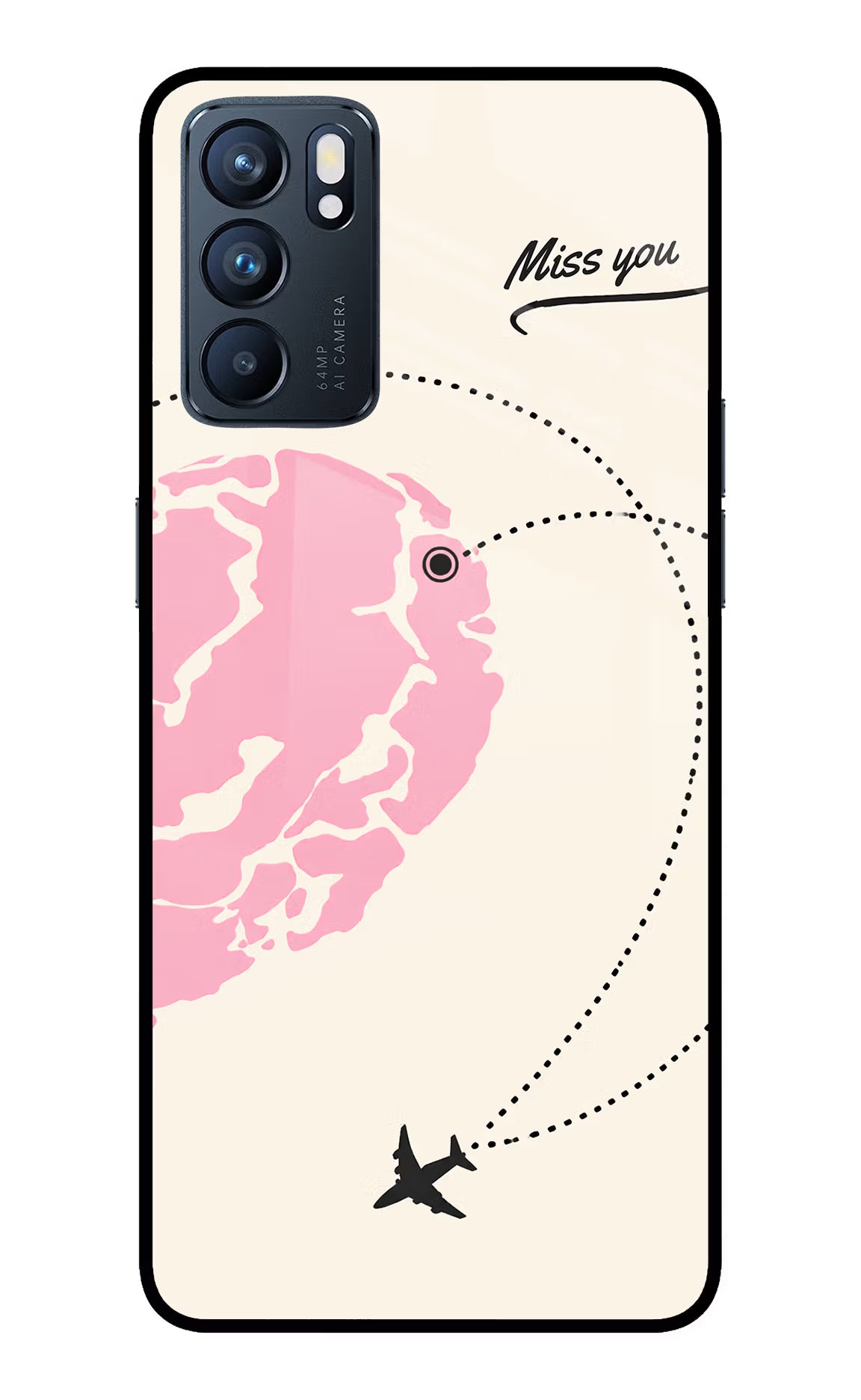 Miss Orbit Oppo Reno6 5G Glass Case