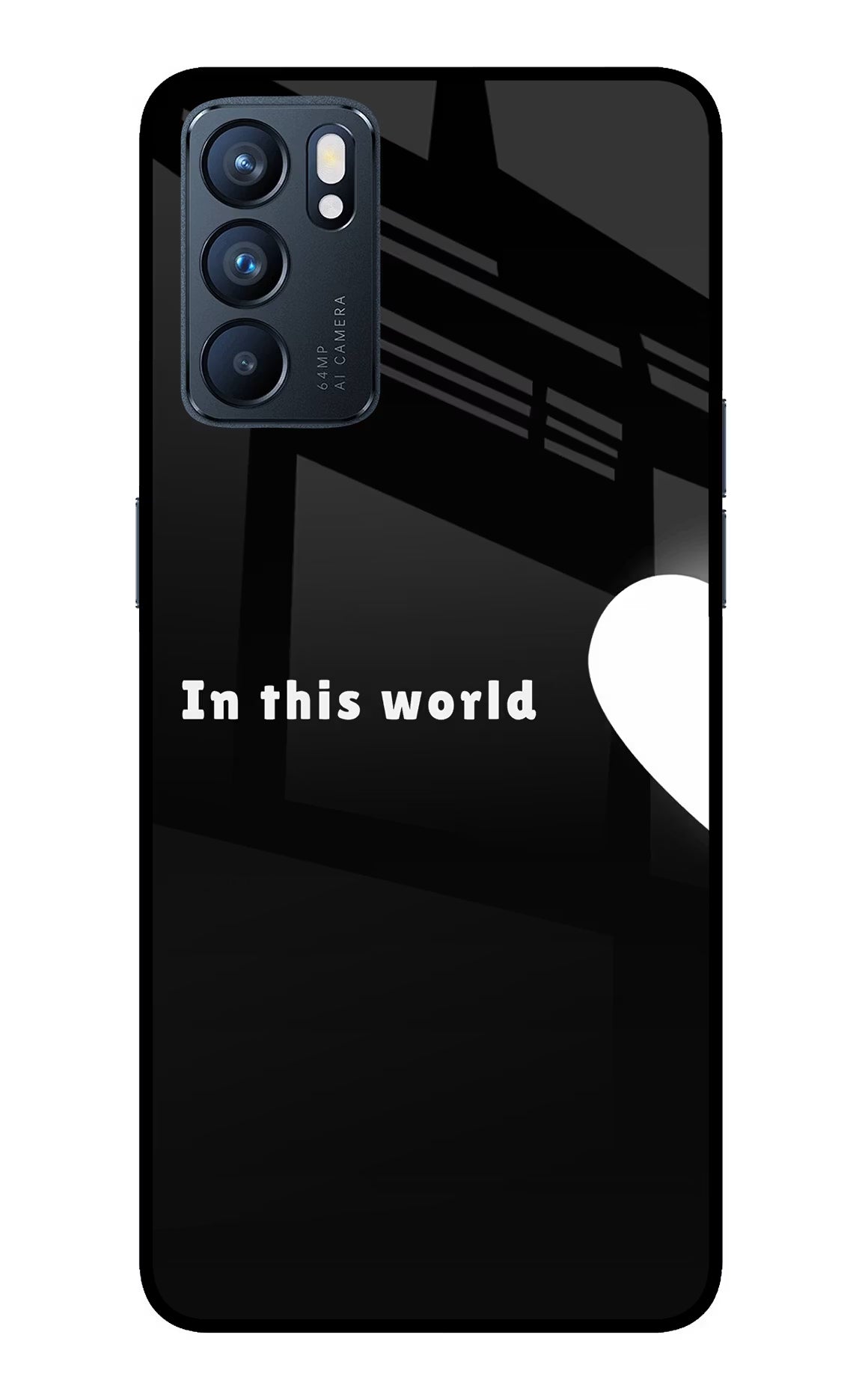 This World Oppo Reno6 5G Glass Case