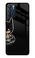 Bat Kitty Oppo Reno6 5G Glass Case