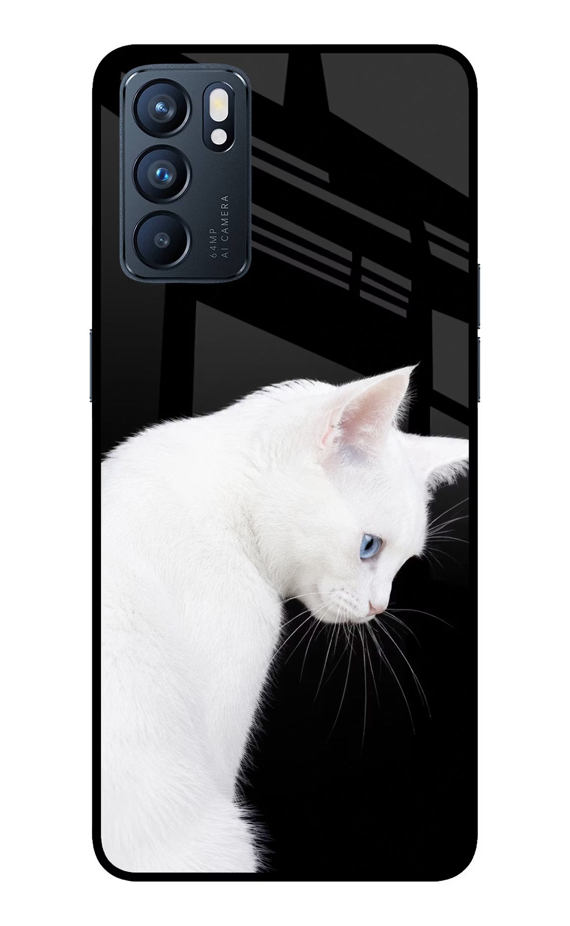 Snow Gaze Oppo Reno6 5G Glass Case