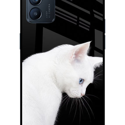 Snow Gaze Oppo Reno6 5G Glass Case Back Cover by Casekaro