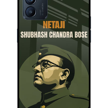 Netaji Legacy Oppo Reno6 5G Glass Case Back Cover by Casekaro